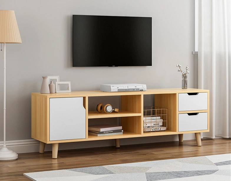 ست میز تلویزیون و کنسول چوبی
