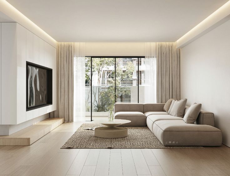 بهترین چیدمان مینیمال برای اتاق نشیمن