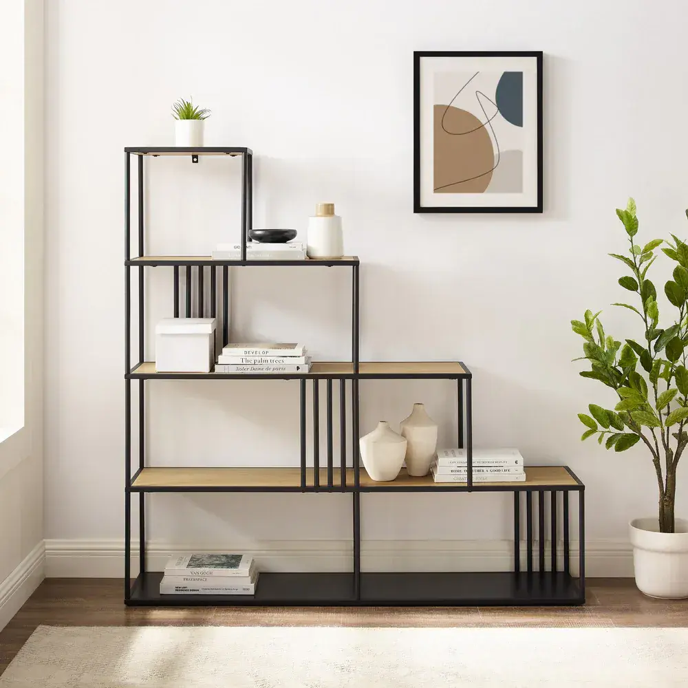 چگونه کتابخانه و شلف دیواری مینیمال انتخاب کنیم؟