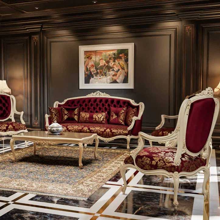 ۵ مدل خاص و پرفروش مبل کلاسیک در ژین هوم