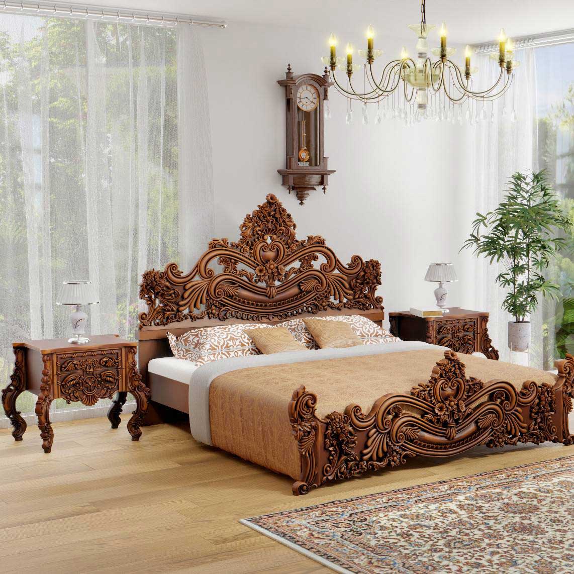 serice-khab-1101134 (1) سرویس خواب دو نفره مدل 1101134 - Image 1