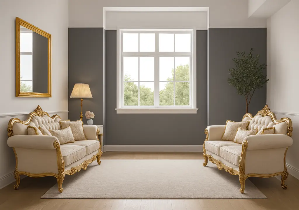 چیدمان مبل کلاسیک در خانه