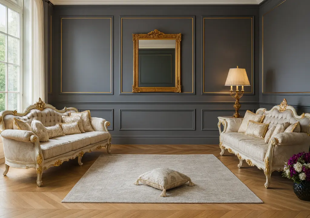 چیدمان مبل کلاسیک در خانه