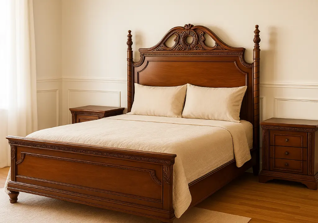 آموزش رنگ کردن تخت خواب