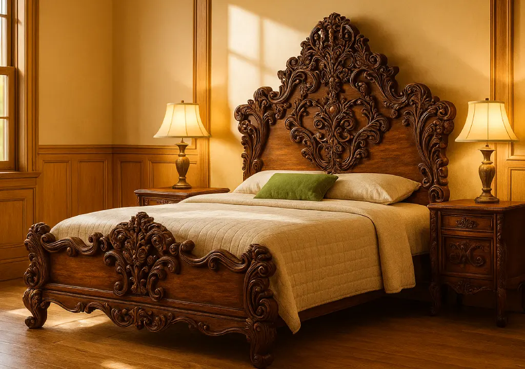 تخت خواب چوبی