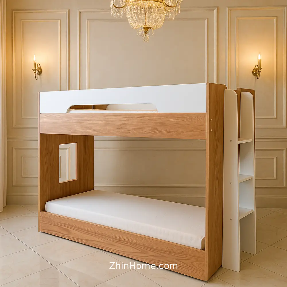 تخت دو طبقه مینیمال نوجوان