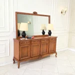 کنسول آینه نئوکلاسیک ۳ گل فرانسوی - Image 4