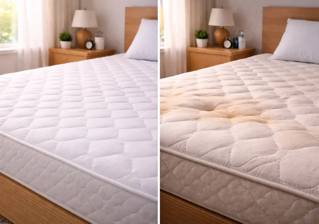 آموزش شستشوی ادرار از تشک تخت خواب