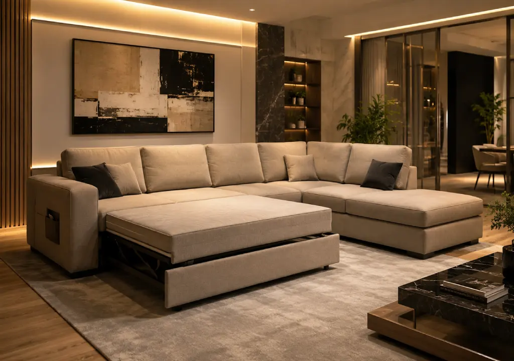 راهنمای چیدمان و مدل های مبل تخت خواب شو