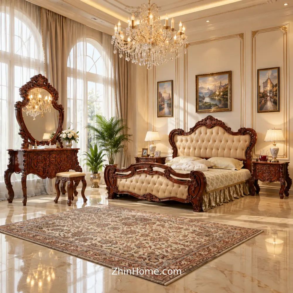 خرید سرویس خواب کلاسیک الماس سرویس خواب کلاسیک الماس