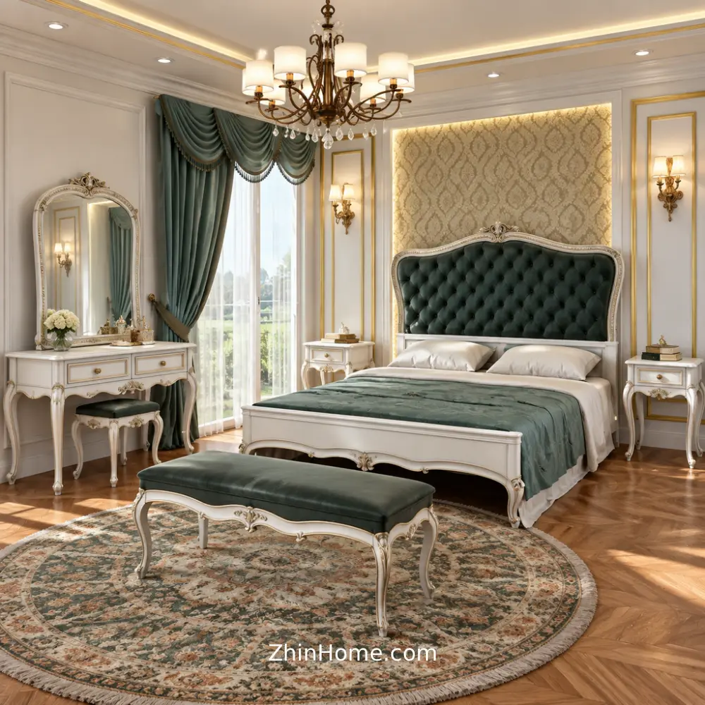 خرید سرویس خواب کلاسیک دونفره دینا سرویس خواب کلاسیک دونفره دینا
