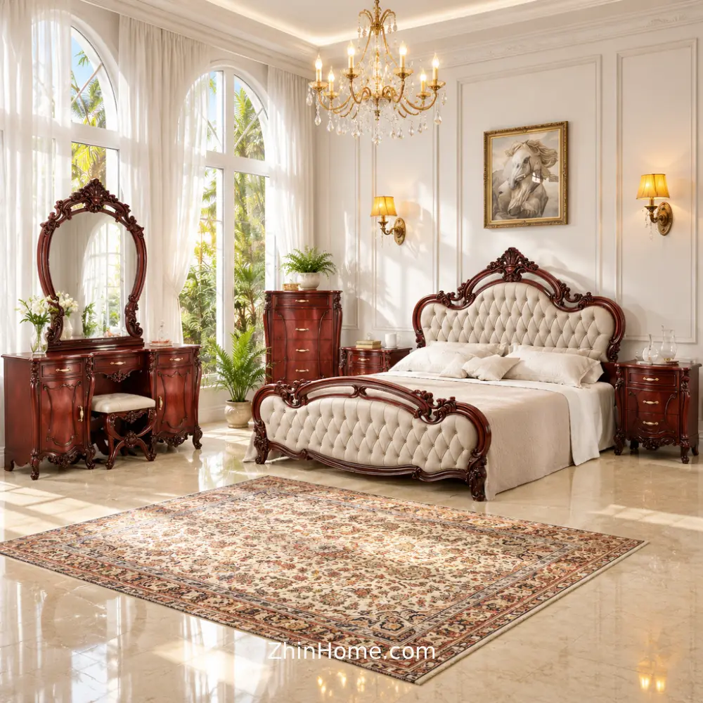 خرید سرویس خواب کلاسیک دونفره پرشین سرویس خواب کلاسیک دونفره پرشین